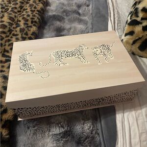 Leopard Storage Box